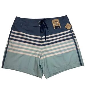 Chubbies The Baltic Stripes Board Shorts Size 38 NWT